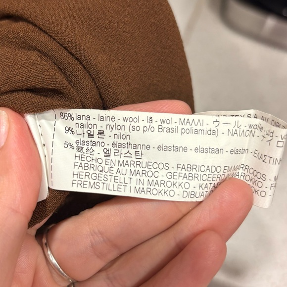 Zara draped knit long sleeve midi dress - Picture 9 of 12